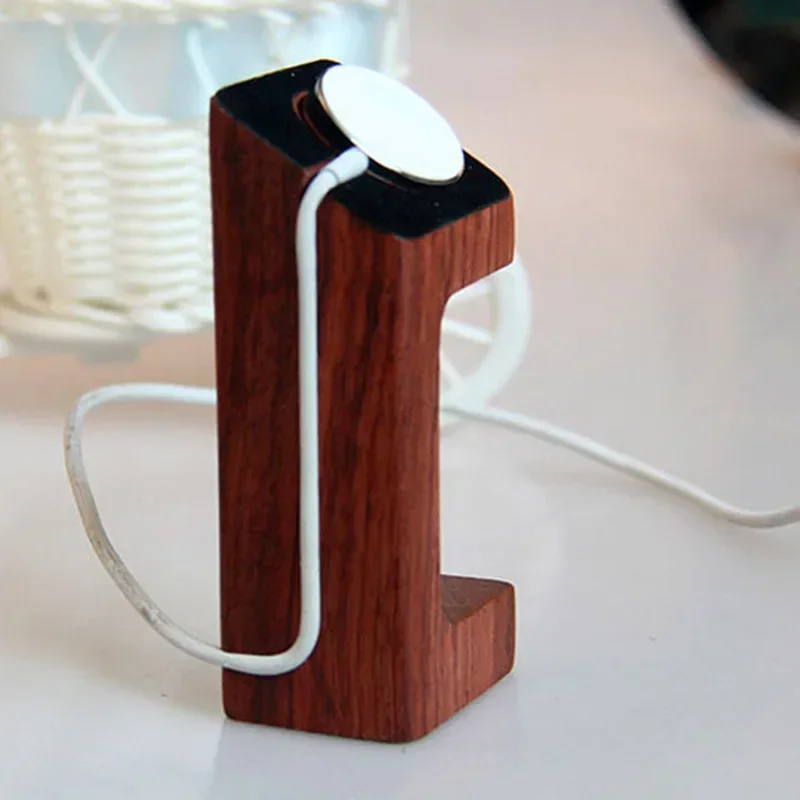 Wooden Apple Watch Charger Sta - Smartwatch Watch Accessories recensione e prezzo