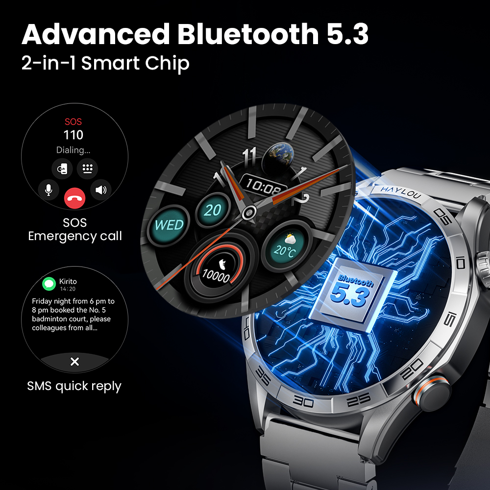 HAYLOU Solar 5 Voice Calling S - Smartwatch Instagram recensione e prezzo
