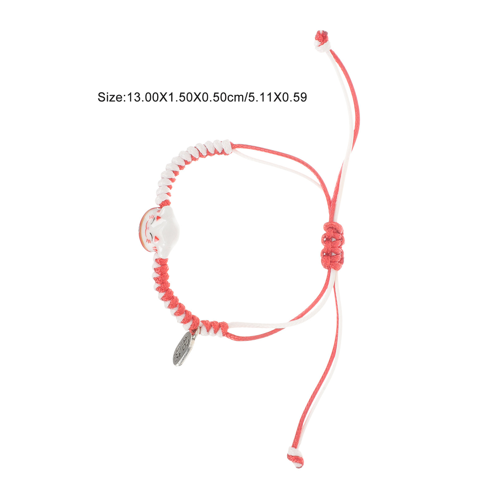 Fortune Cat Bracelet for Women - Ceramic Link Bracelet recensione e prezzo