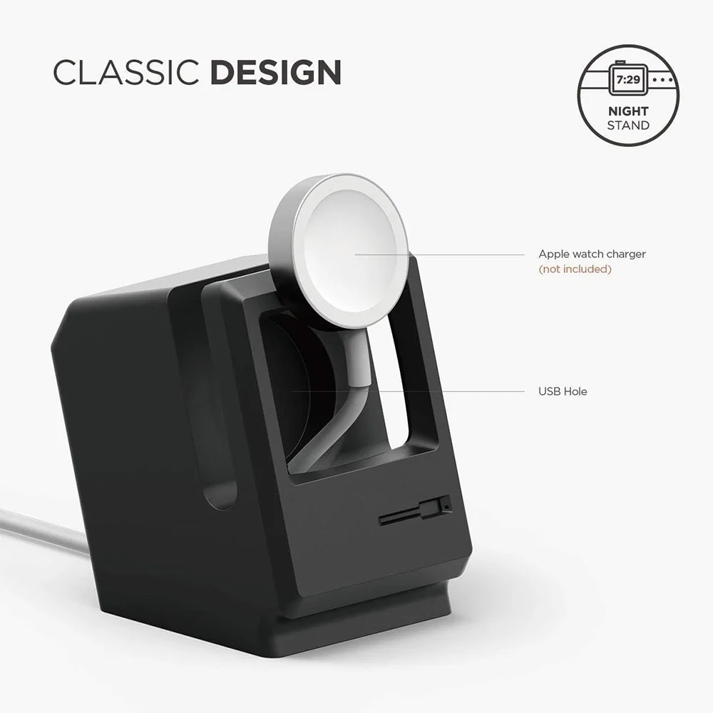 Silicone Charger Stand For App - Watch Charging Dock recensione e prezzo