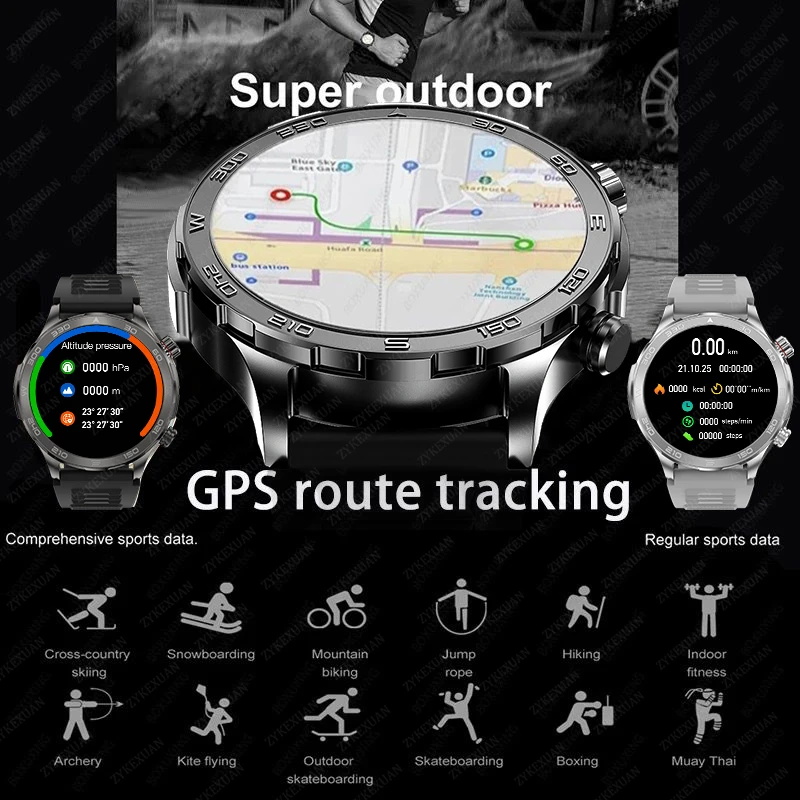 New GPS Track Smart Watch Men  - Smartwatch Headset recensione e prezzo