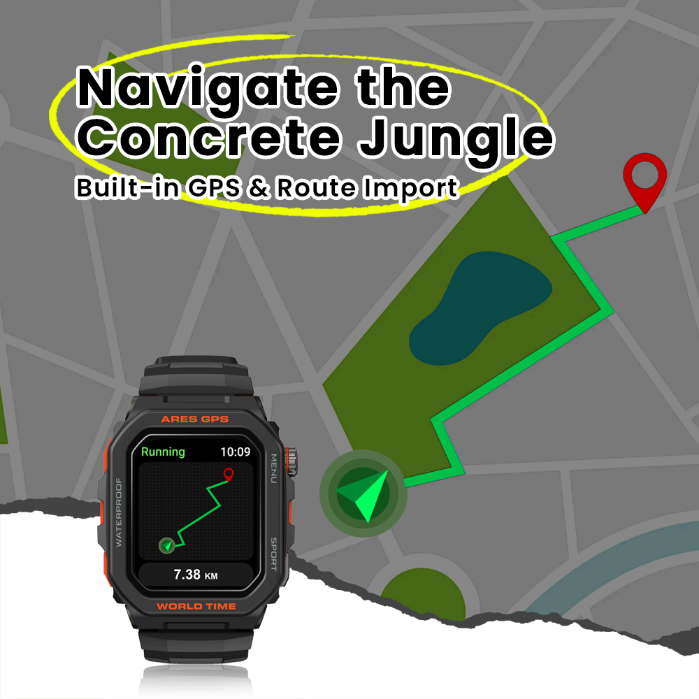 New Zeblaze Ares GPS Smart Wat - Smartwatch Instagram recensione e prezzo