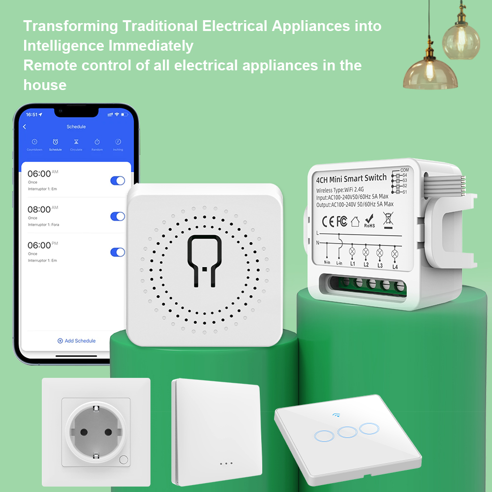 Tuya WiFi Smart Switch 1/2/3/4 - Smart Accessories recensione e prezzo