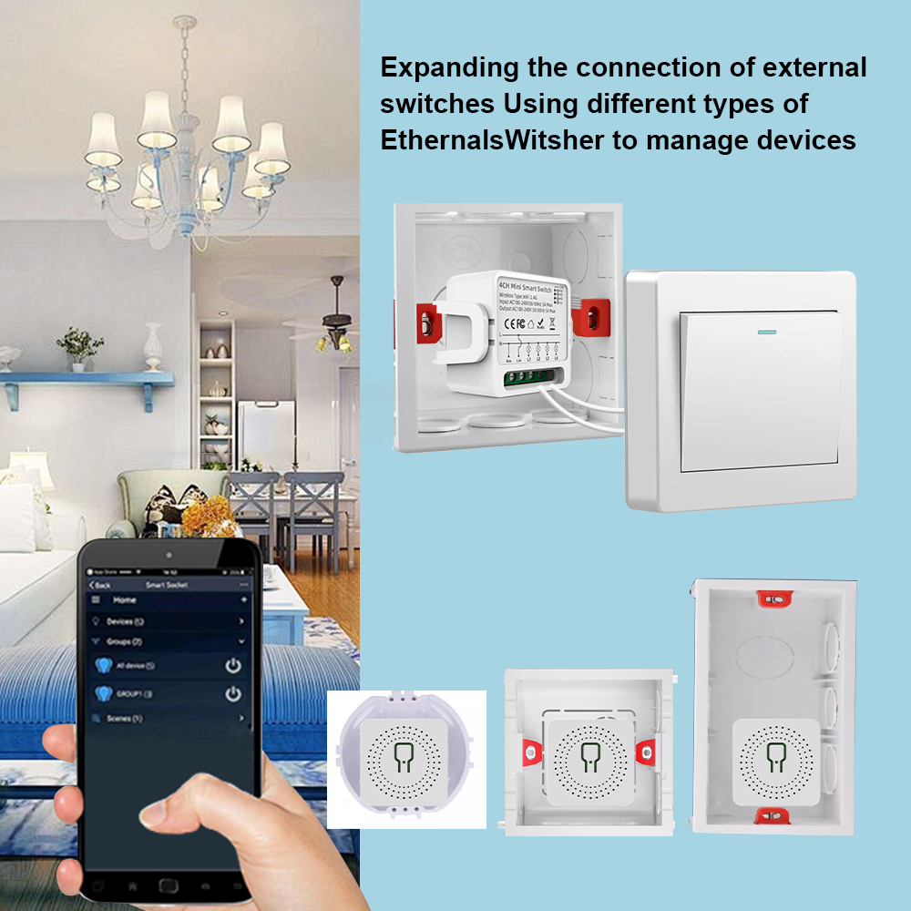 Tuya WiFi Smart Switch 1/2/3/4 - Smart Accessories recensione e prezzo