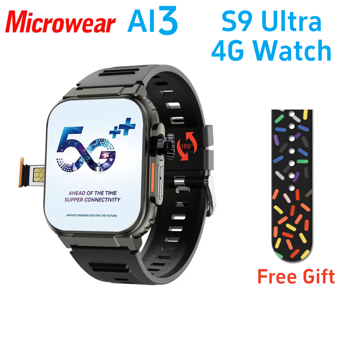 Microwear Ultra Ai3 Smart Watc - Smartwatch Instagram recensione e prezzo
