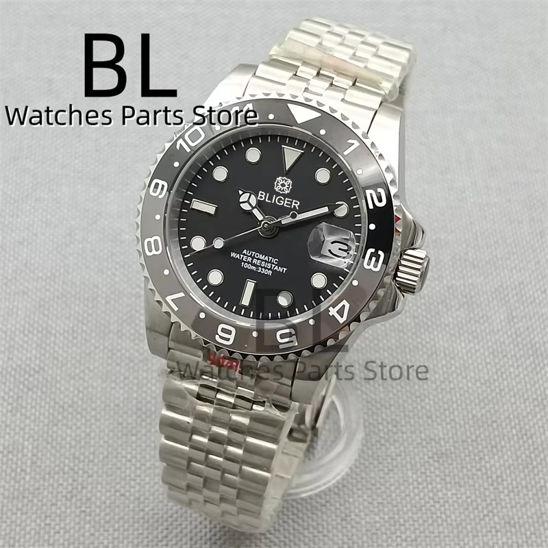 BLIGER 40mm Men's Watch NH35 A - Ceramic Link Bracelet recensione e prezzo
