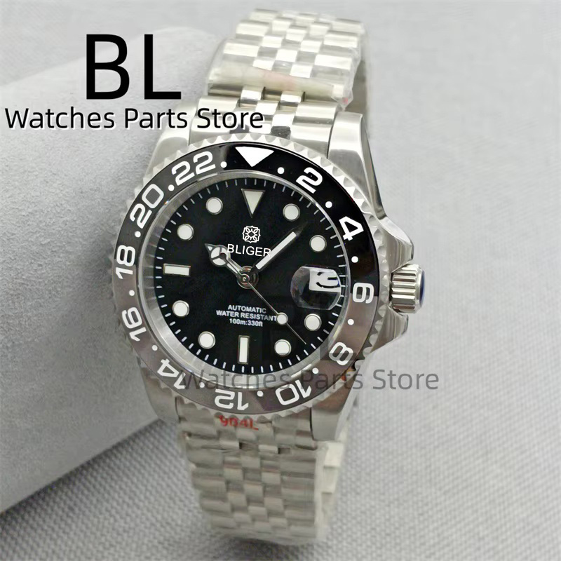 BLIGER 40mm Men's Watch NH35 A - Ceramic Link Bracelet recensione e prezzo