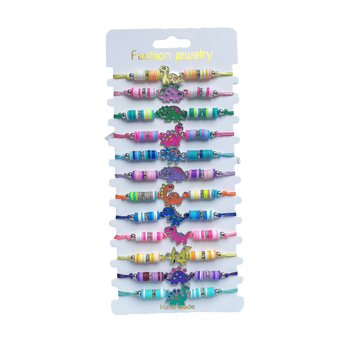 12Pcs Bohemian Style Colorful  - Ceramic Link Bracelet recensione e prezzo