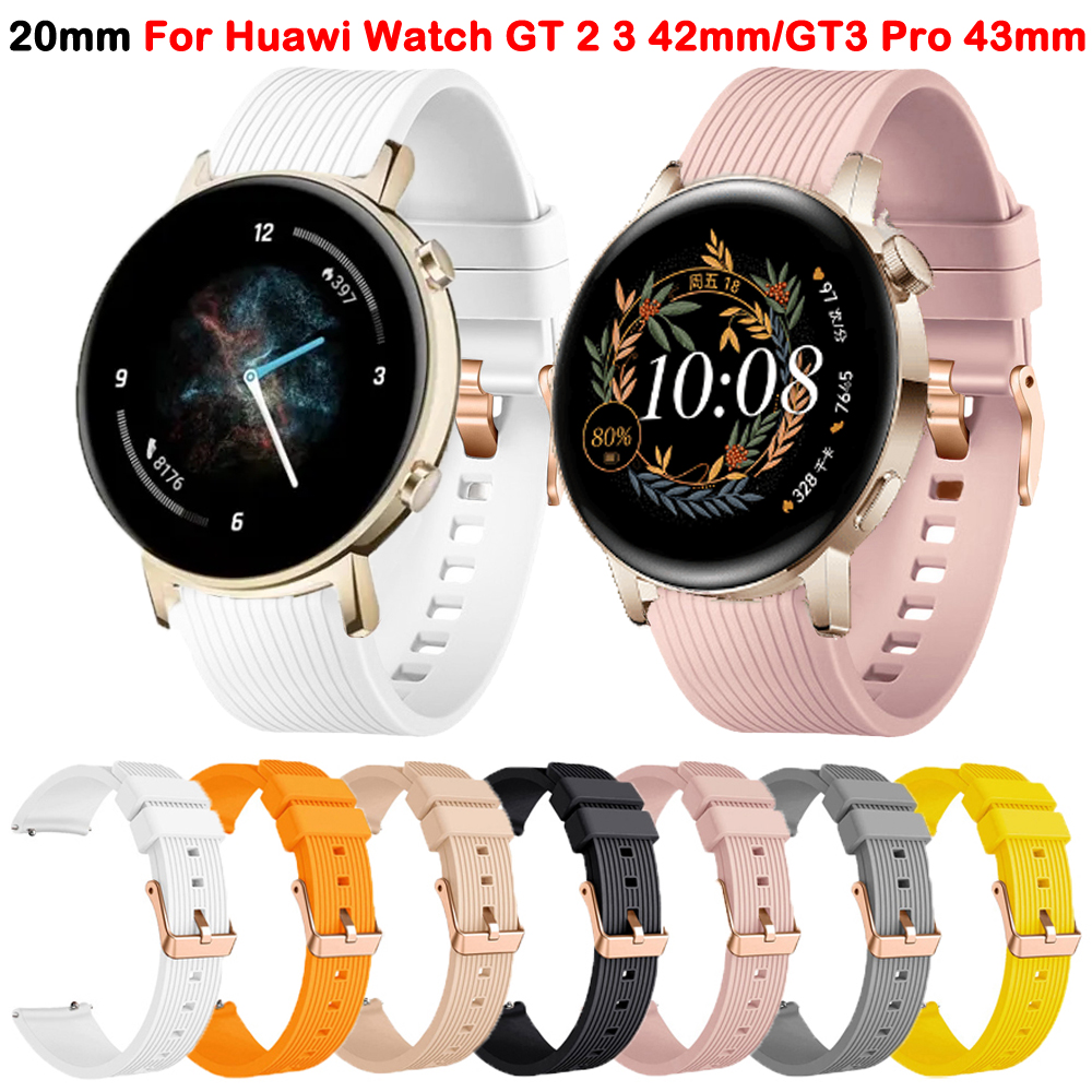 For Huawei GT2 42mm SmartWatch - Silicone Band Replacement recensione e prezzo
