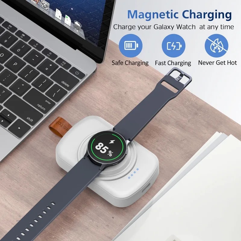 Portable 1800mAh Magnetic Wire - Wireless Charger Watch recensione e prezzo