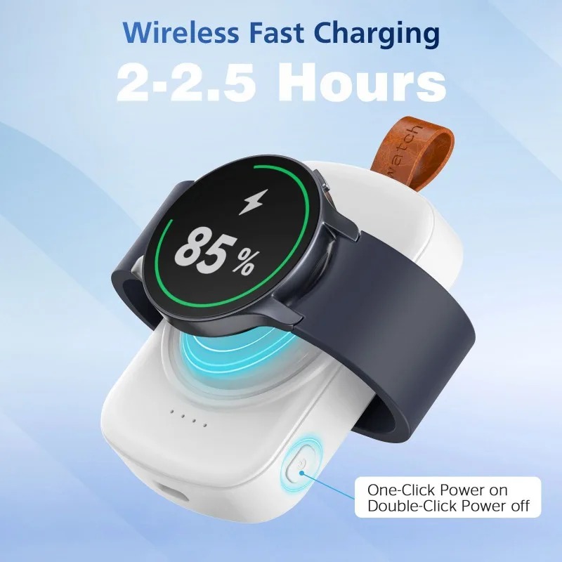 Portable 1800mAh Magnetic Wire - Wireless Charger Watch recensione e prezzo