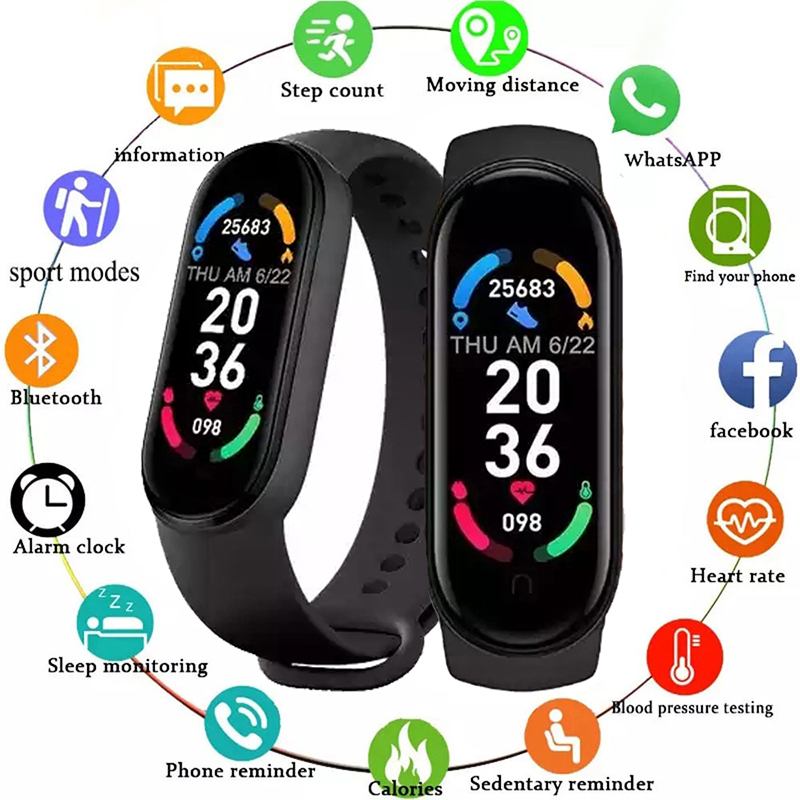 M6 Smart Watch Men Women Fitne - Android Smartwatch Accessories recensione e prezzo