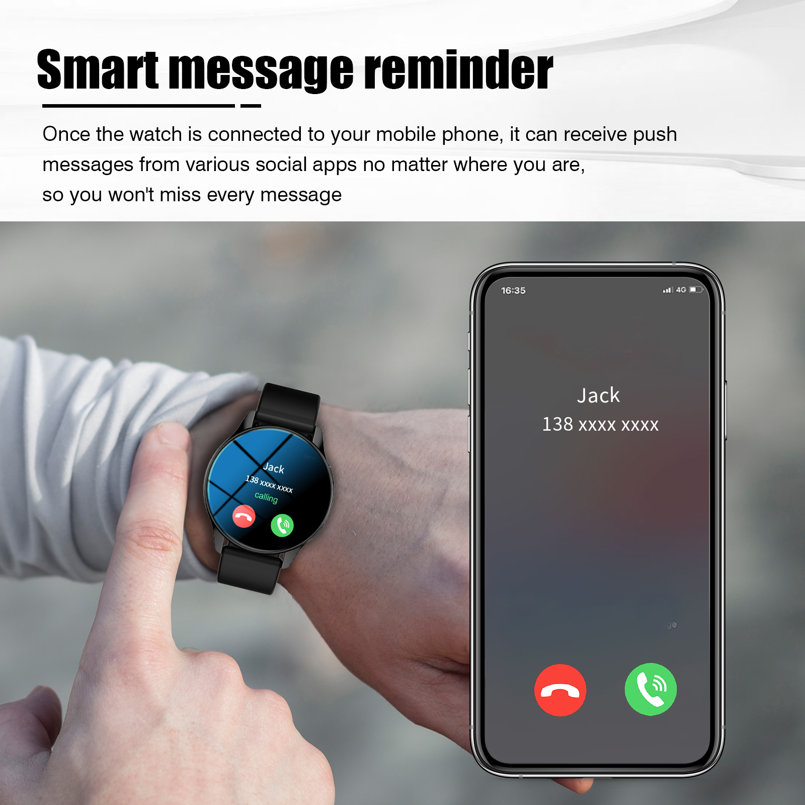 Smartwatch, Wireless Calling/D - Smartwatch Custom recensione e prezzo