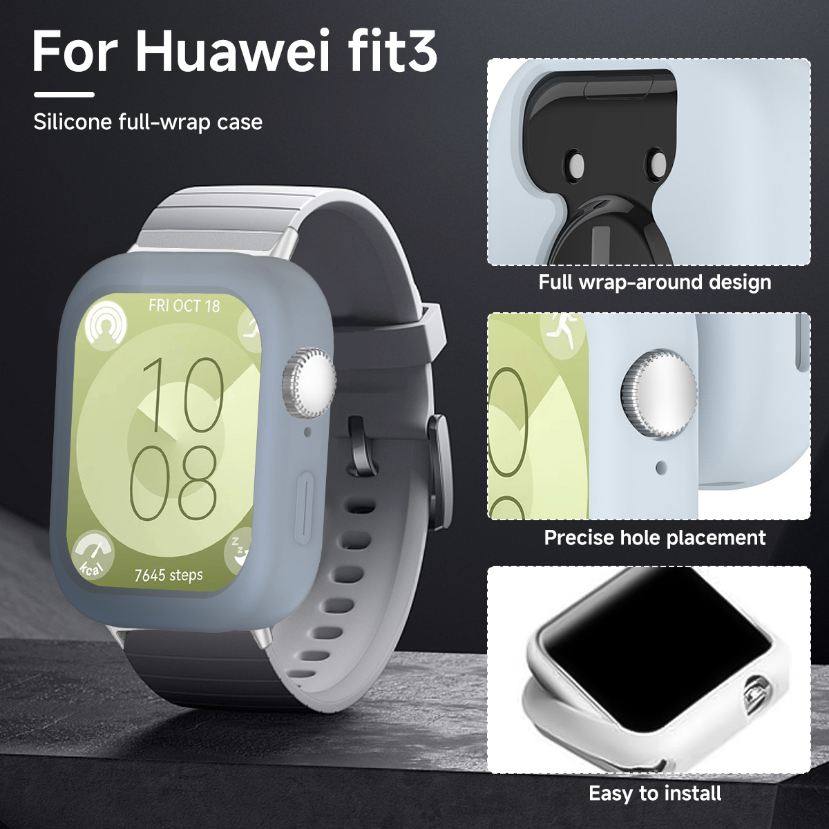 TPU Silicone Case For Huawei W - Huawei Smartwatch Accessories recensione e prezzo