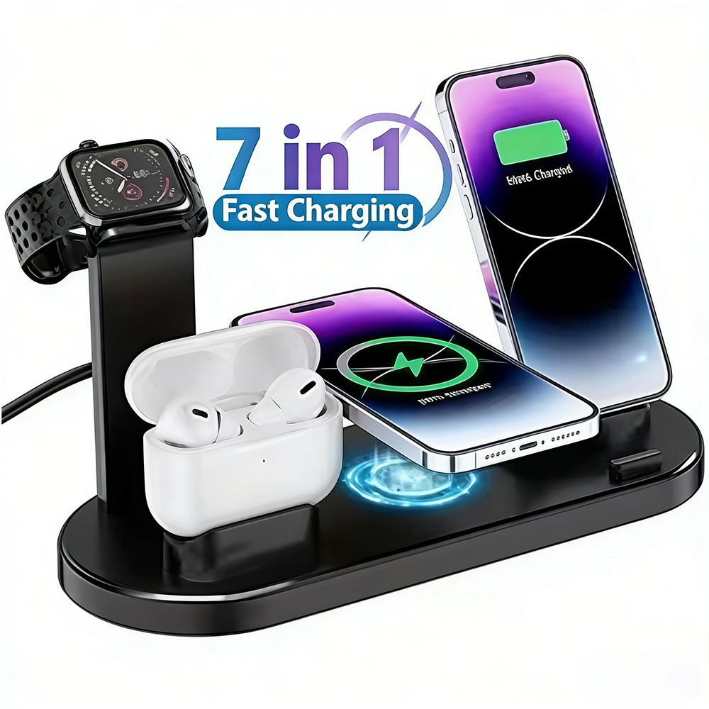 30W 7 in 1 Wireless Charger St - Wireless Charger Watch recensione e prezzo