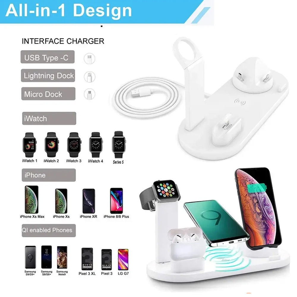 30W 7 in 1 Wireless Charger St - Wireless Charger Watch recensione e prezzo