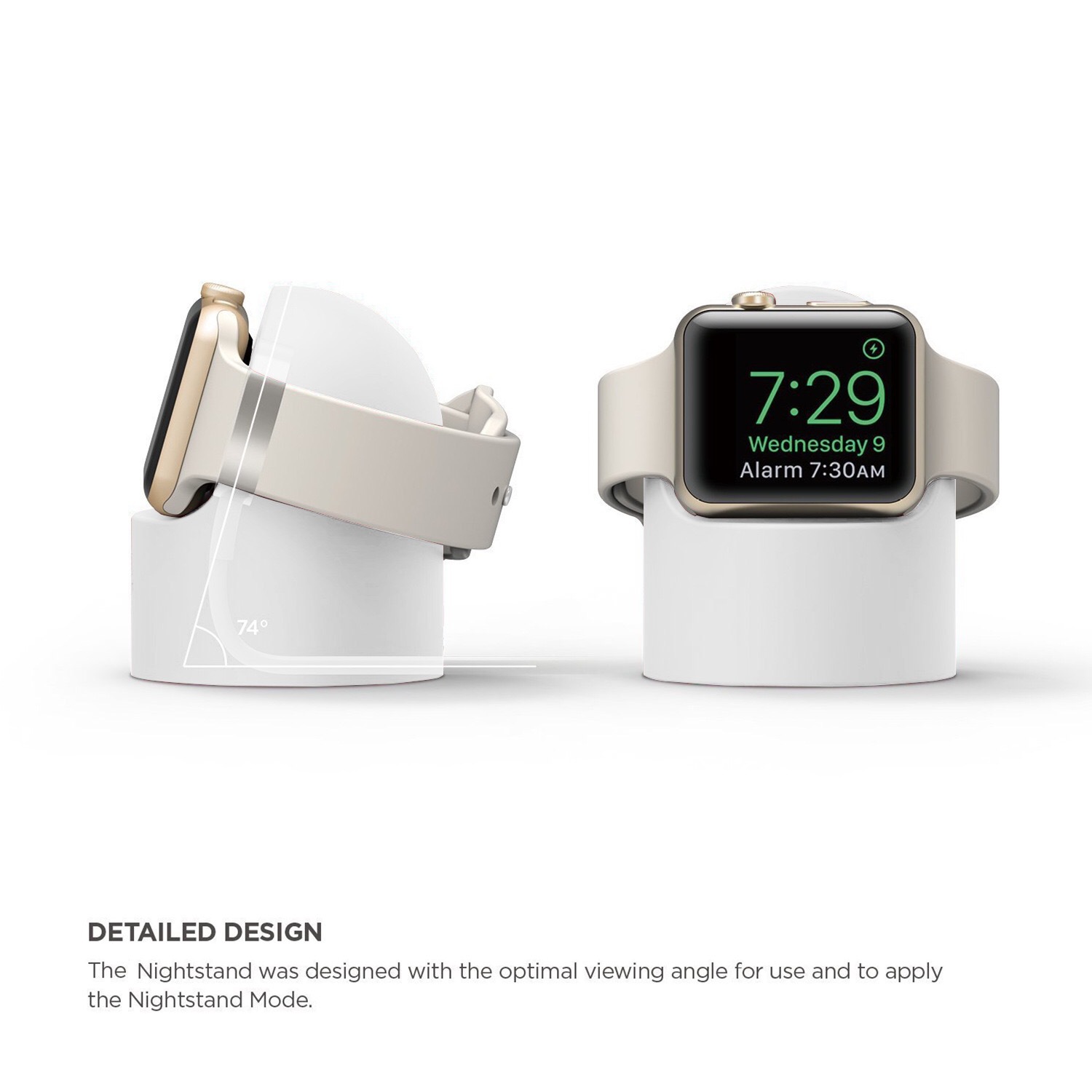 Silicone Charger Stand for App - Watch Charging Dock recensione e prezzo