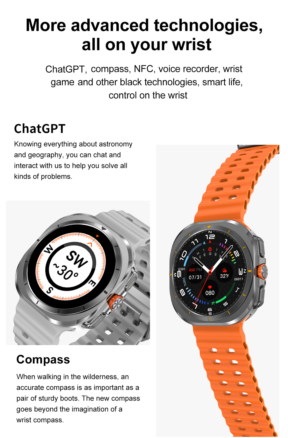 Smart watch DT7 ULTRA support  - Smartwatch Touch recensione e prezzo