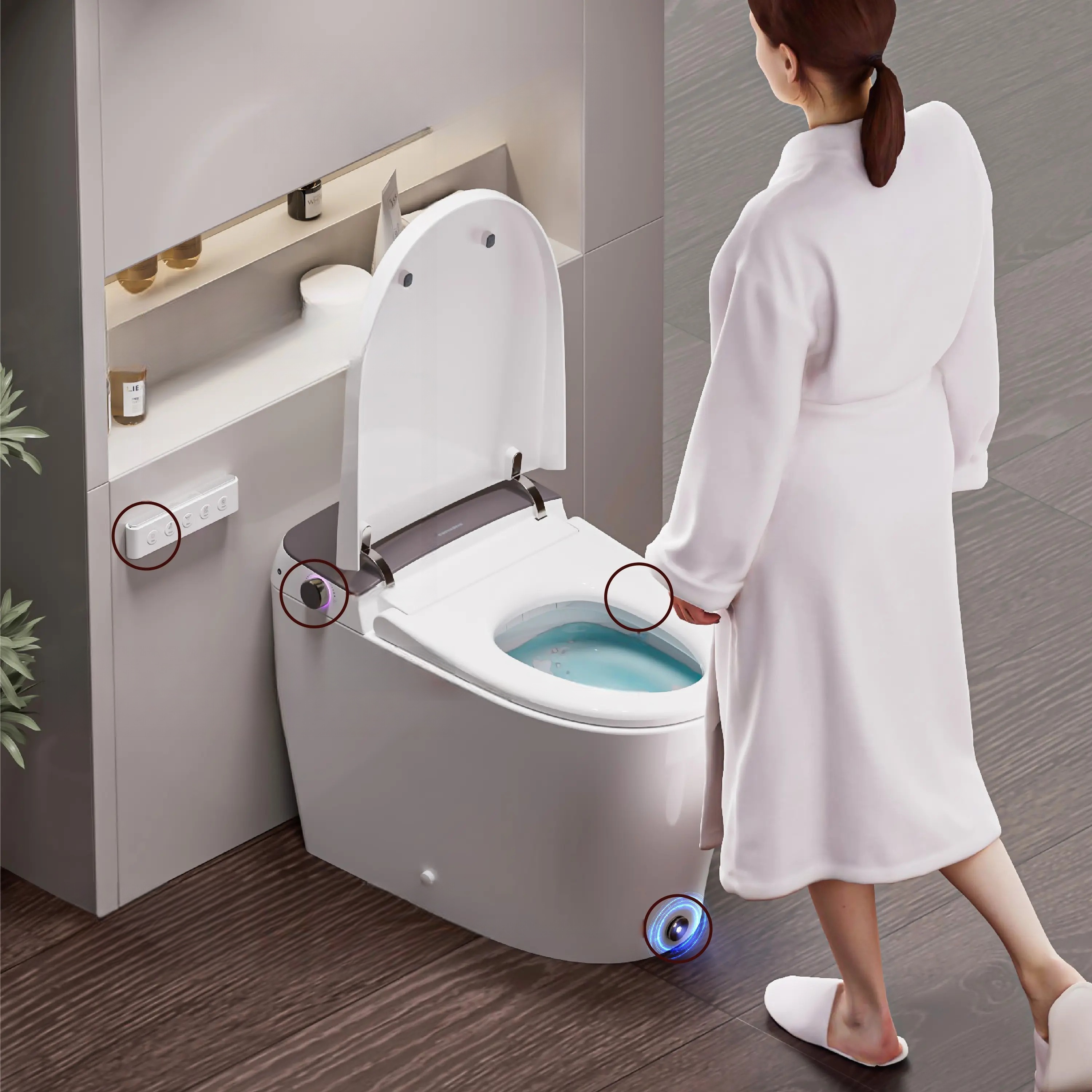 Automatic Wall Hung Smart Bide - Smart Accessories recensione e prezzo