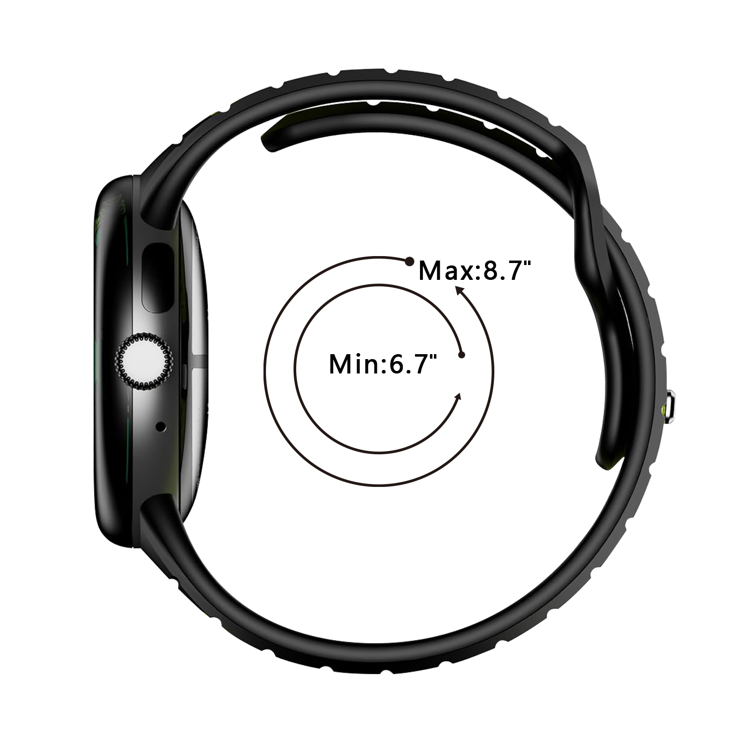 Double sided color blocked bre - Smartwatch Accessories Inside recensione e prezzo