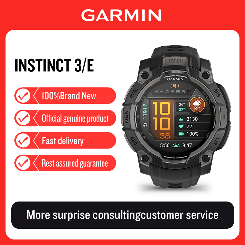 Garmin Instinct3/E solar power - Smartwatch X18 recensione e prezzo