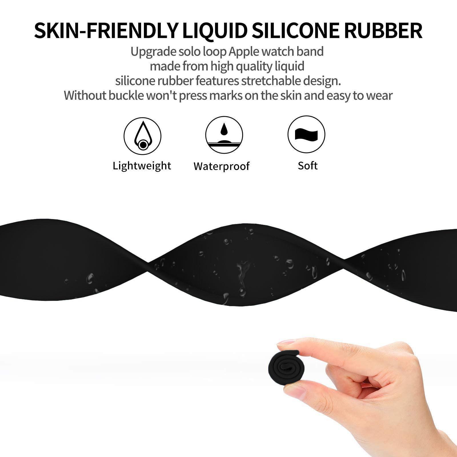 Solo Loop silicone for apple W - Sport Loop Strap recensione e prezzo