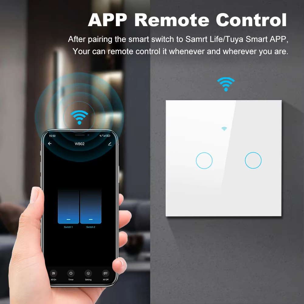 WiFi RF 433mhz Touch Wall Ligh - Smart Accessories recensione e prezzo