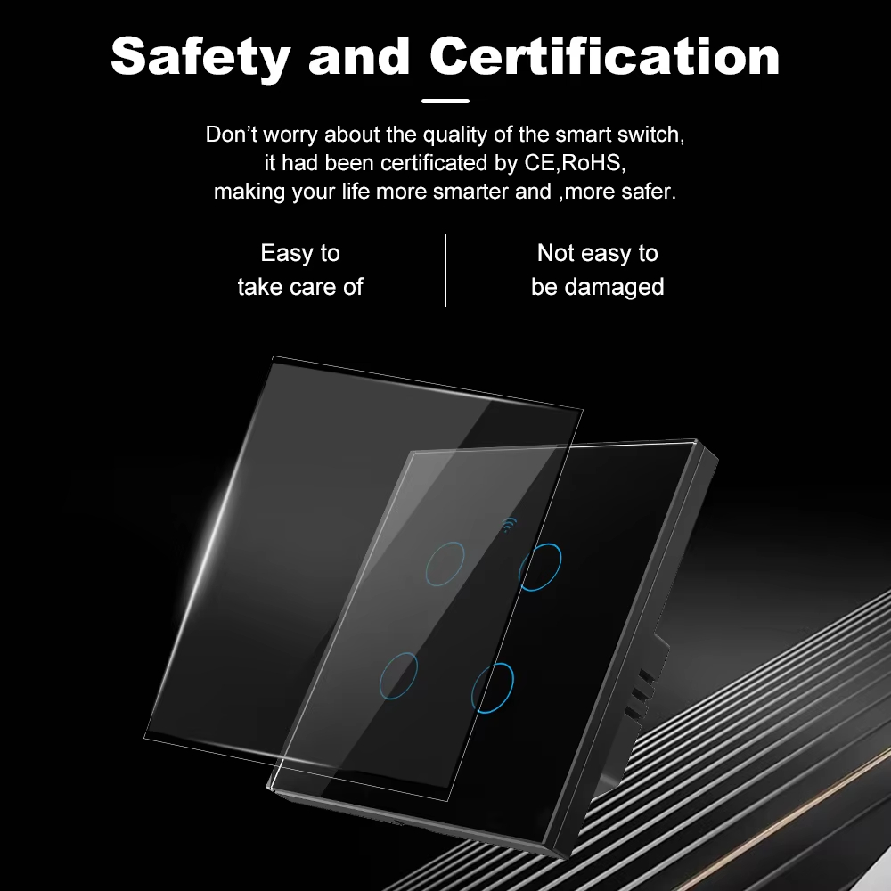 WiFi RF 433mhz Touch Wall Ligh - Smart Accessories recensione e prezzo