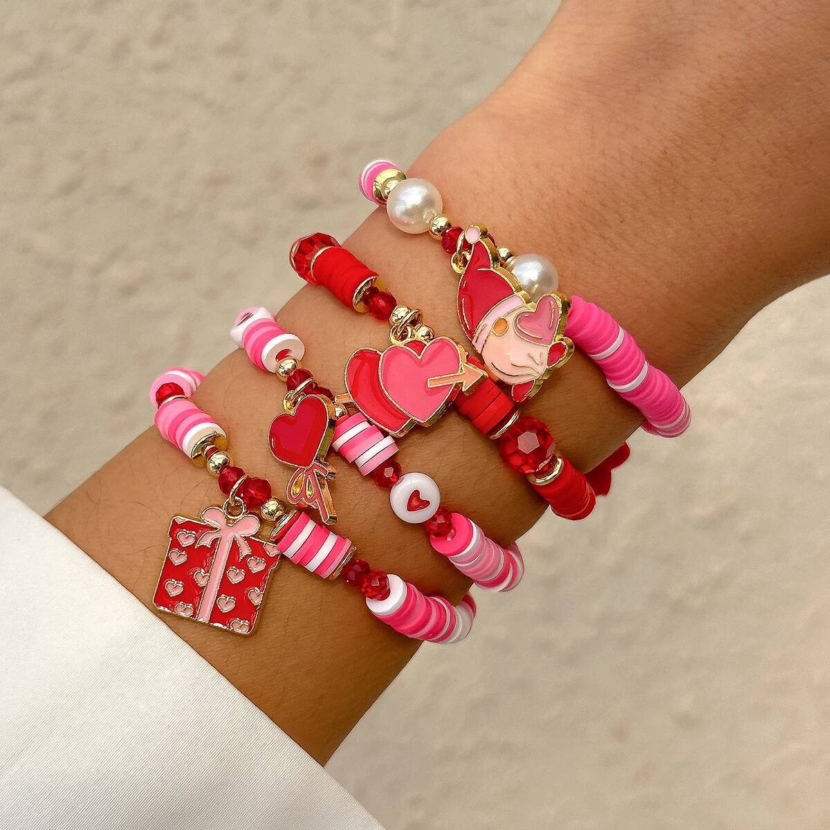 Salircon 4Pcs/Set Bohemia Soft - Ceramic Link Bracelet recensione e prezzo