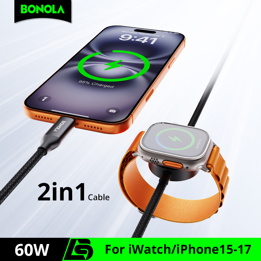 Bonola 2 in 1 Fast Watch Charg - Wireless Charger Watch recensione e prezzo