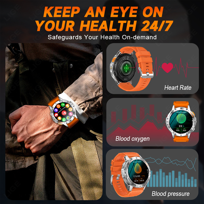 LIGE 1.43 Inch AMOLED Screen B - Smartwatch Instagram recensione e prezzo