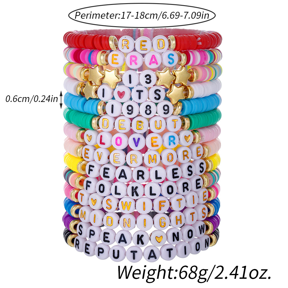 Swiftie Music Collection 11 Ta - Ceramic Link Bracelet recensione e prezzo