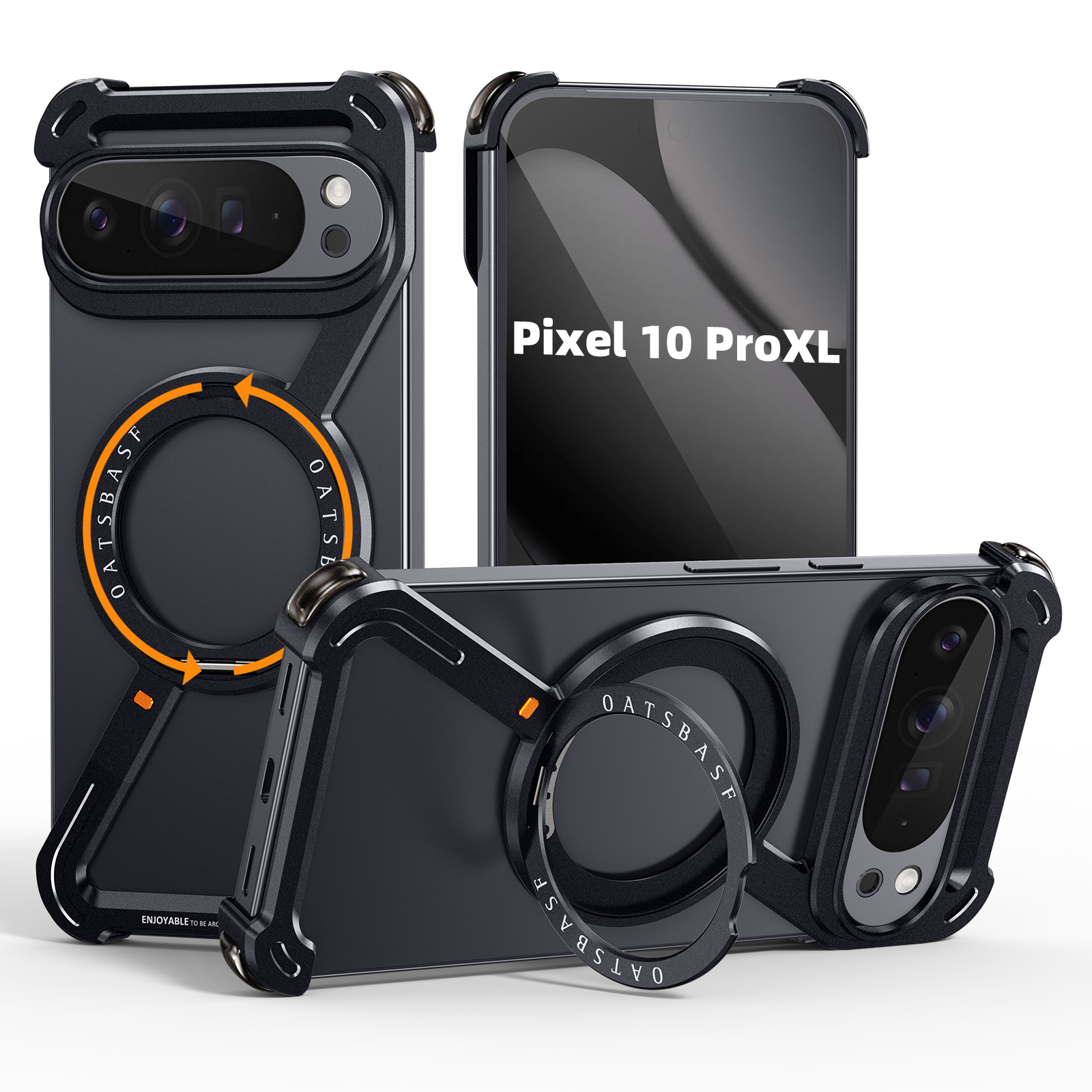 Oatsbasf Metal Phone Case for  - Magnetic Charging Stand recensione e prezzo