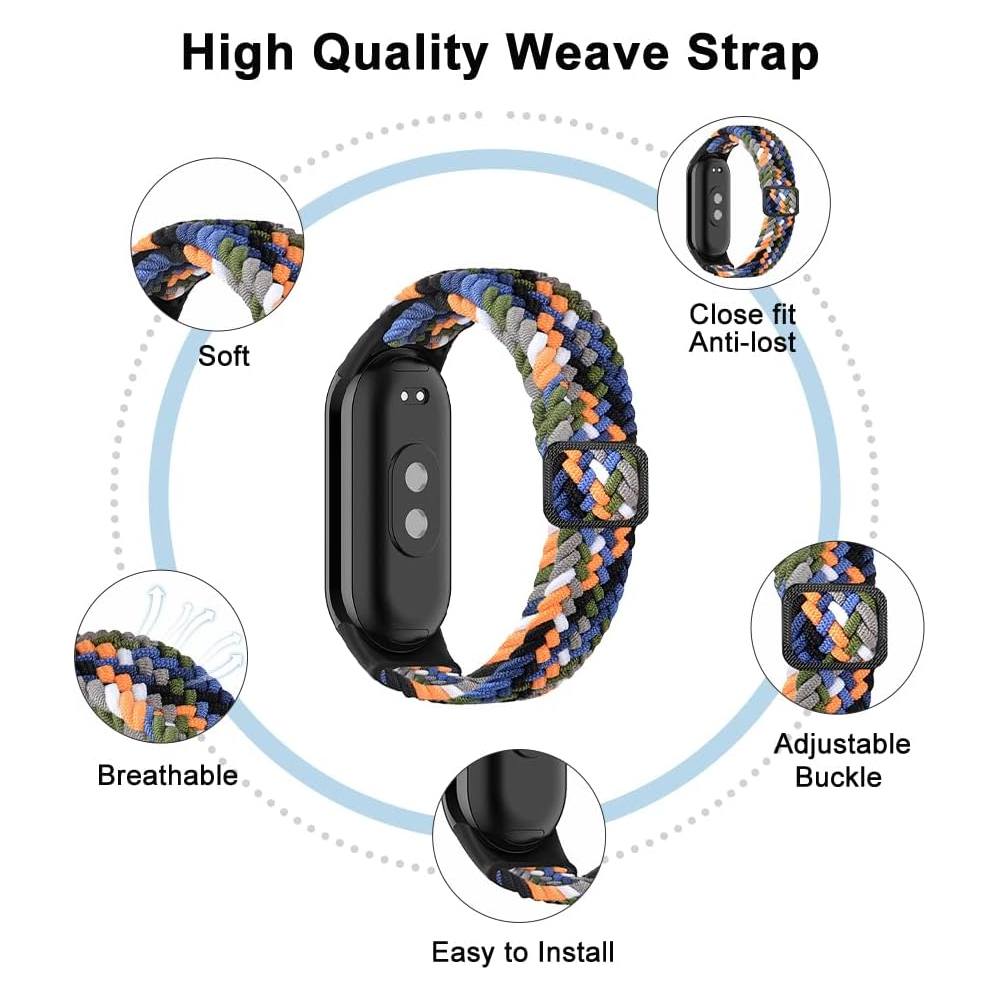 Strap for Xiaomi Mi Band 10 8  - Solo Loop Strap recensione e prezzo