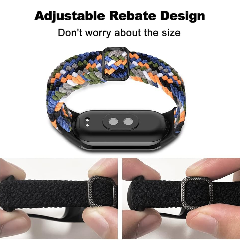 Strap for Xiaomi Mi Band 10 8  - Solo Loop Strap recensione e prezzo