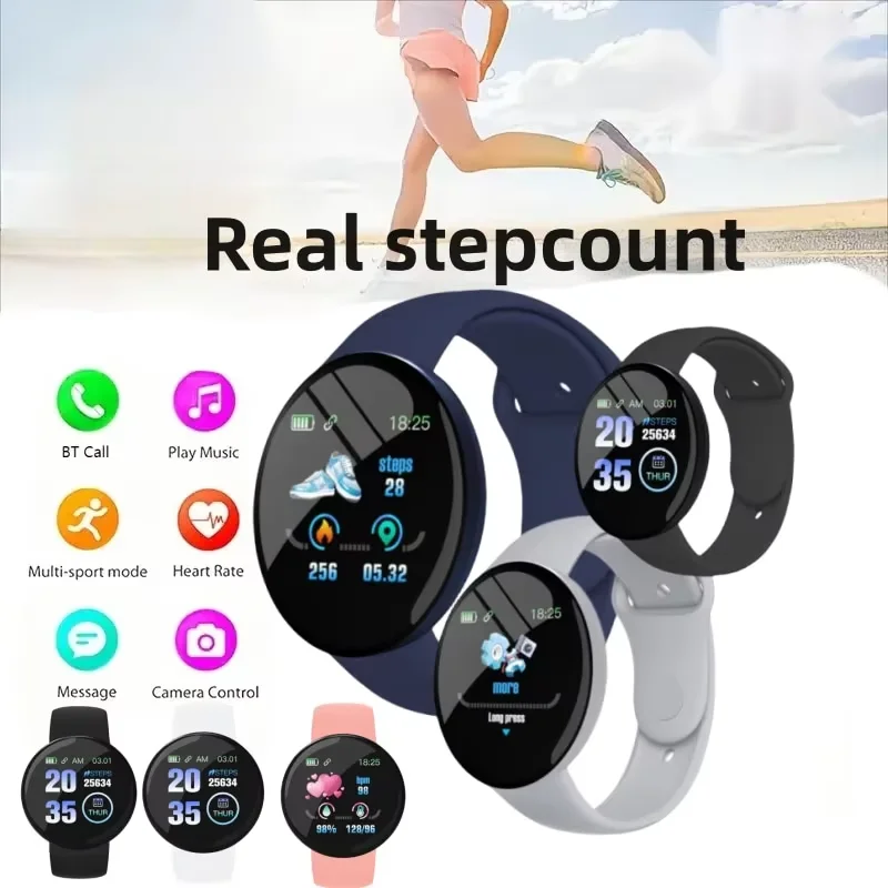 Children D18 Smartwatch Square - Android Smartwatch Accessories recensione e prezzo