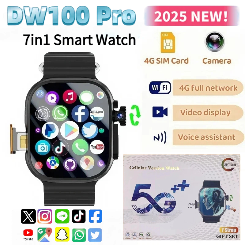 DW100 Pro Smartwatch Fingerpri - Smartwatch Instagram recensione e prezzo