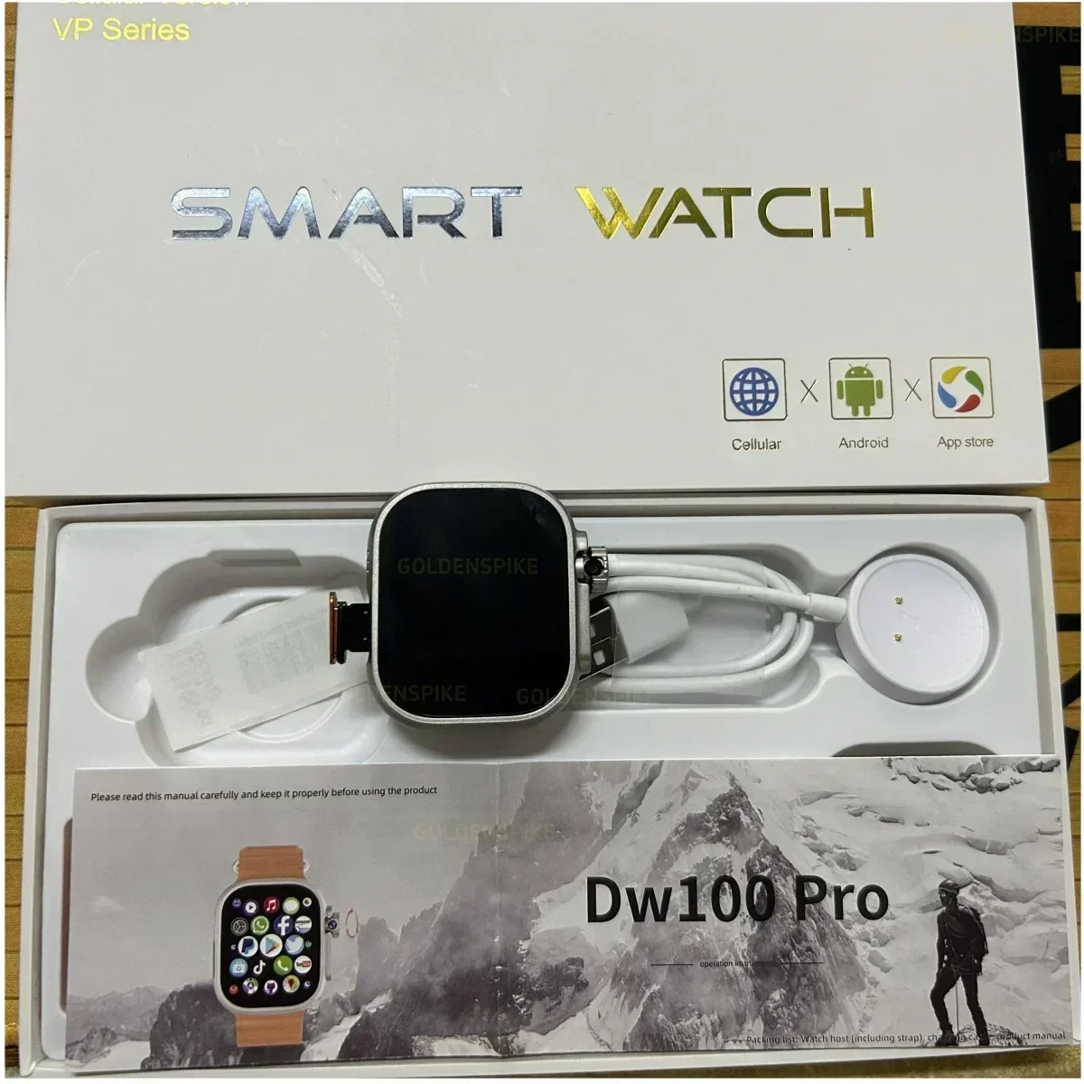 DW100 Pro Smartwatch Fingerpri - Smartwatch Instagram recensione e prezzo