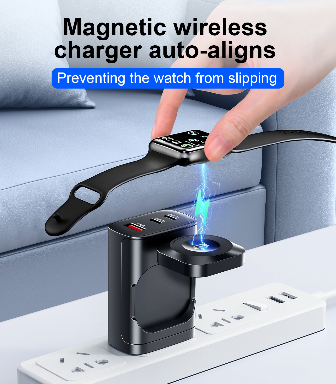 Eary 40W for Apple Charging Bl - Wireless Charger Watch recensione e prezzo