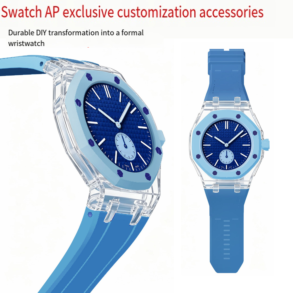 For AP Swatch Co branded Modif - Silicone Band Replacement recensione e prezzo
