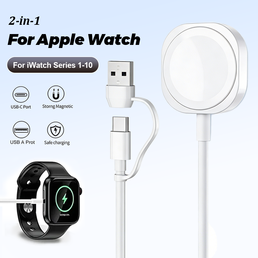 2 in 1 Magnetic Wireless USB A - Wireless Charger Watch recensione e prezzo