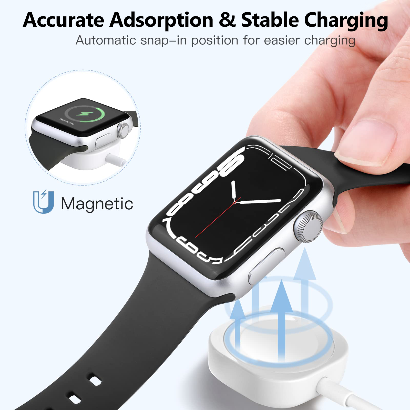 2 in 1 Magnetic Wireless USB A - Wireless Charger Watch recensione e prezzo