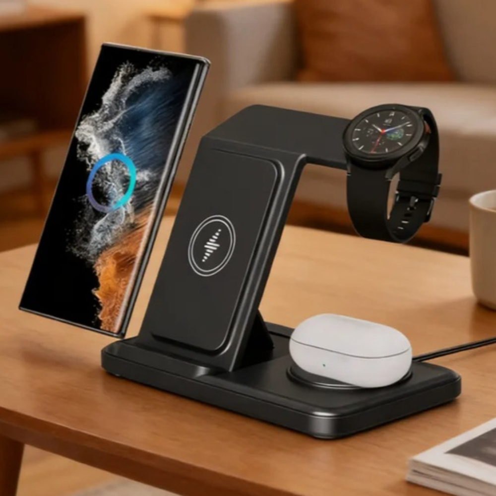 3 IN 1 Wireless Charger Statio - Wireless Charger Watch recensione e prezzo