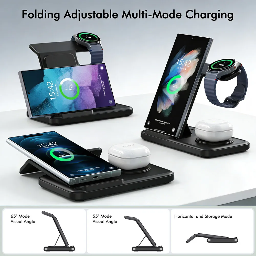 3 IN 1 Wireless Charger Statio - Wireless Charger Watch recensione e prezzo