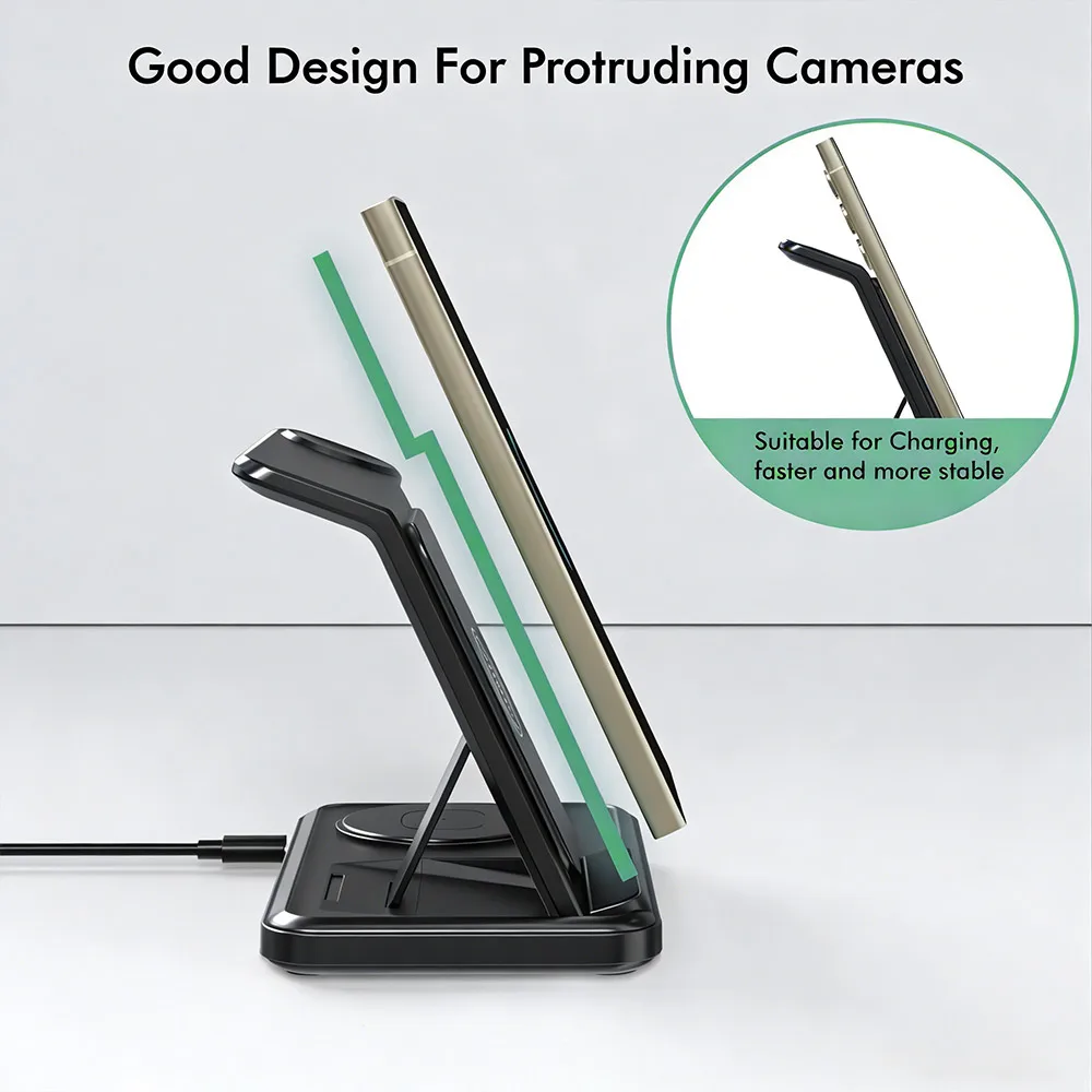 3 IN 1 Wireless Charger Statio - Wireless Charger Watch recensione e prezzo