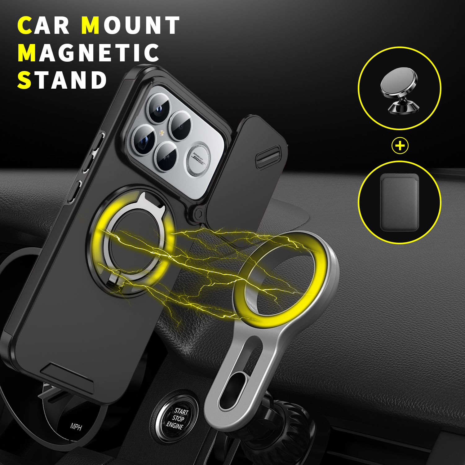 Magnetic Wireless Charging Rin - Magnetic Charging Stand recensione e prezzo