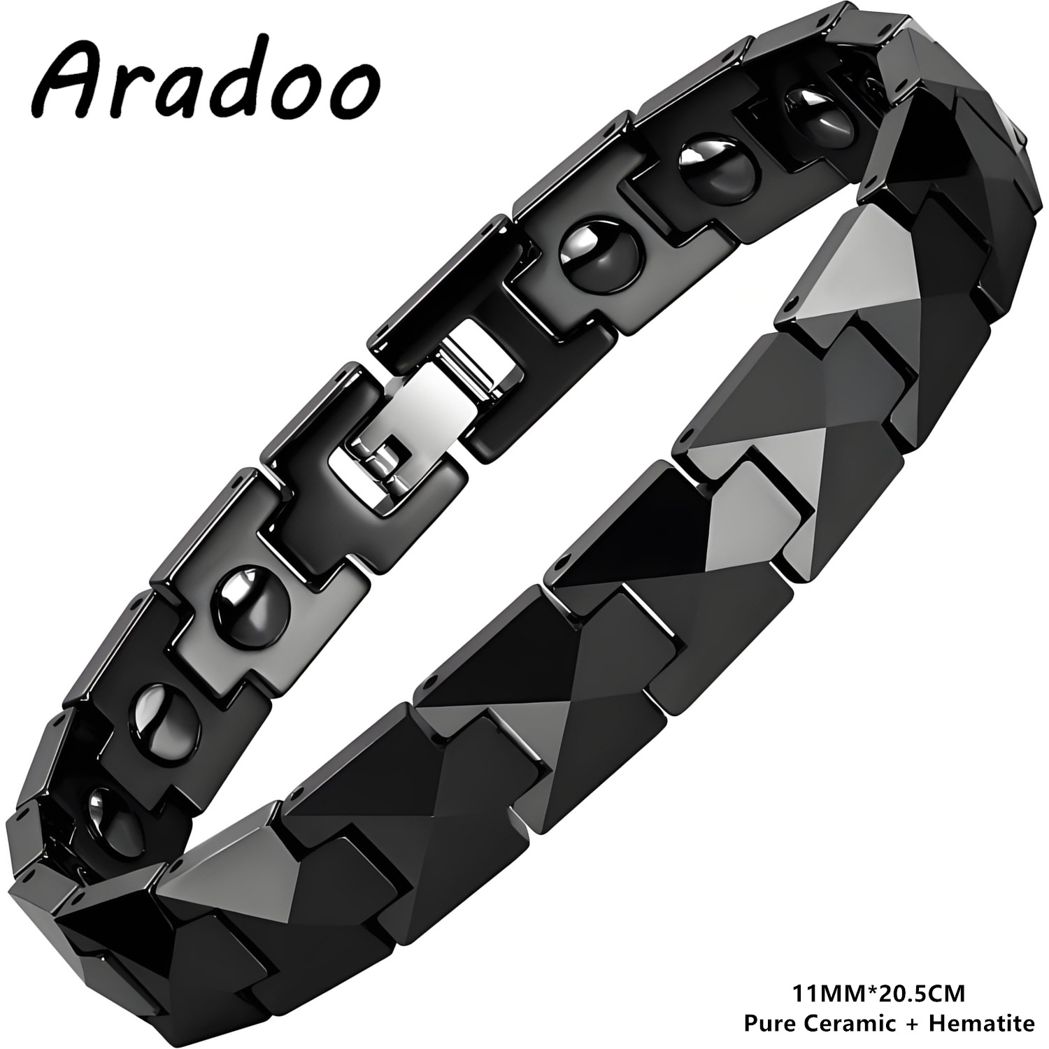ARADOO Premium Ceramic Bracele - Ceramic Link Bracelet recensione e prezzo
