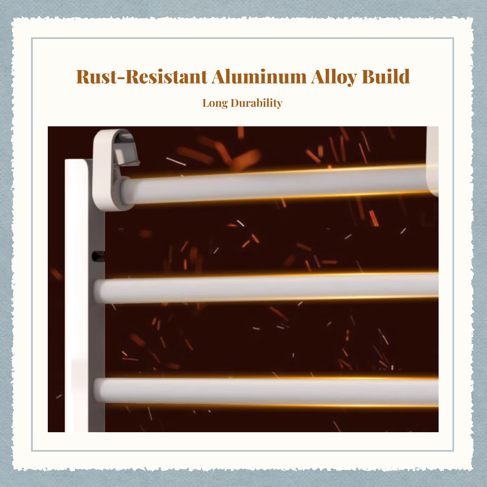 Electric Towel Warmer Aluminum - Smart Accessories recensione e prezzo