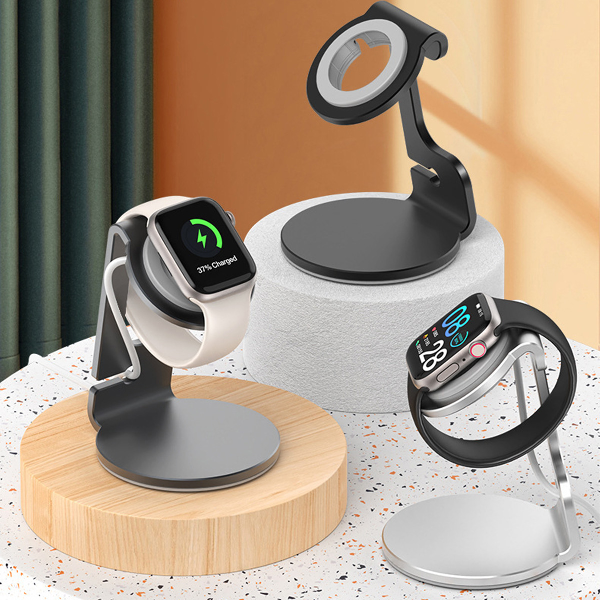 Aluminum Bracket Charger Dock  - Watch Charging Dock recensione e prezzo