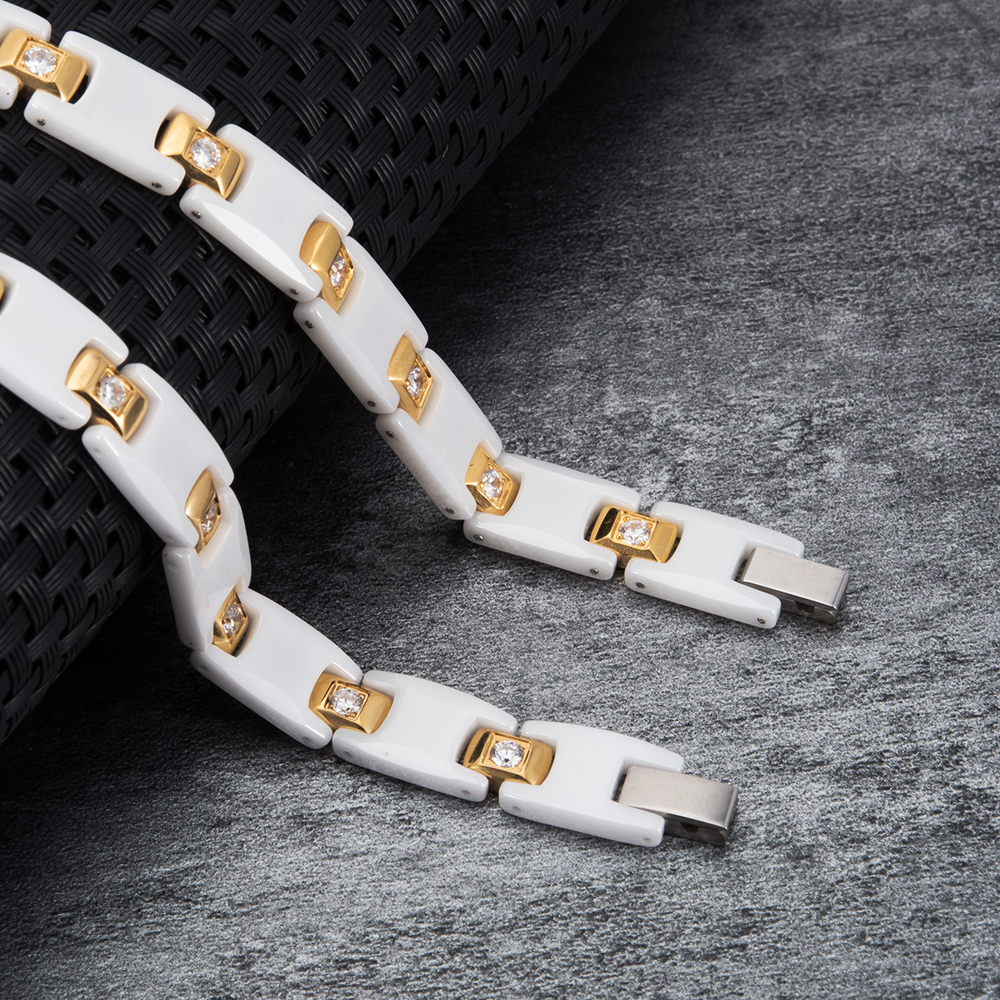 Vinterly Women Ceramic Bracele - Ceramic Link Bracelet recensione e prezzo